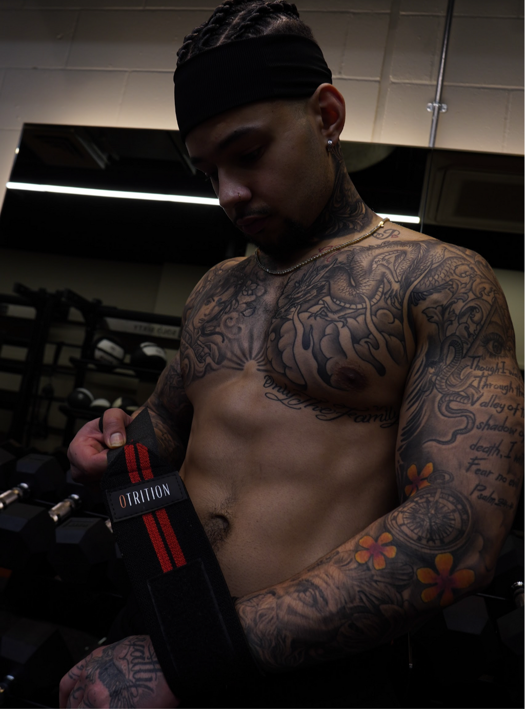 O wrist wraps